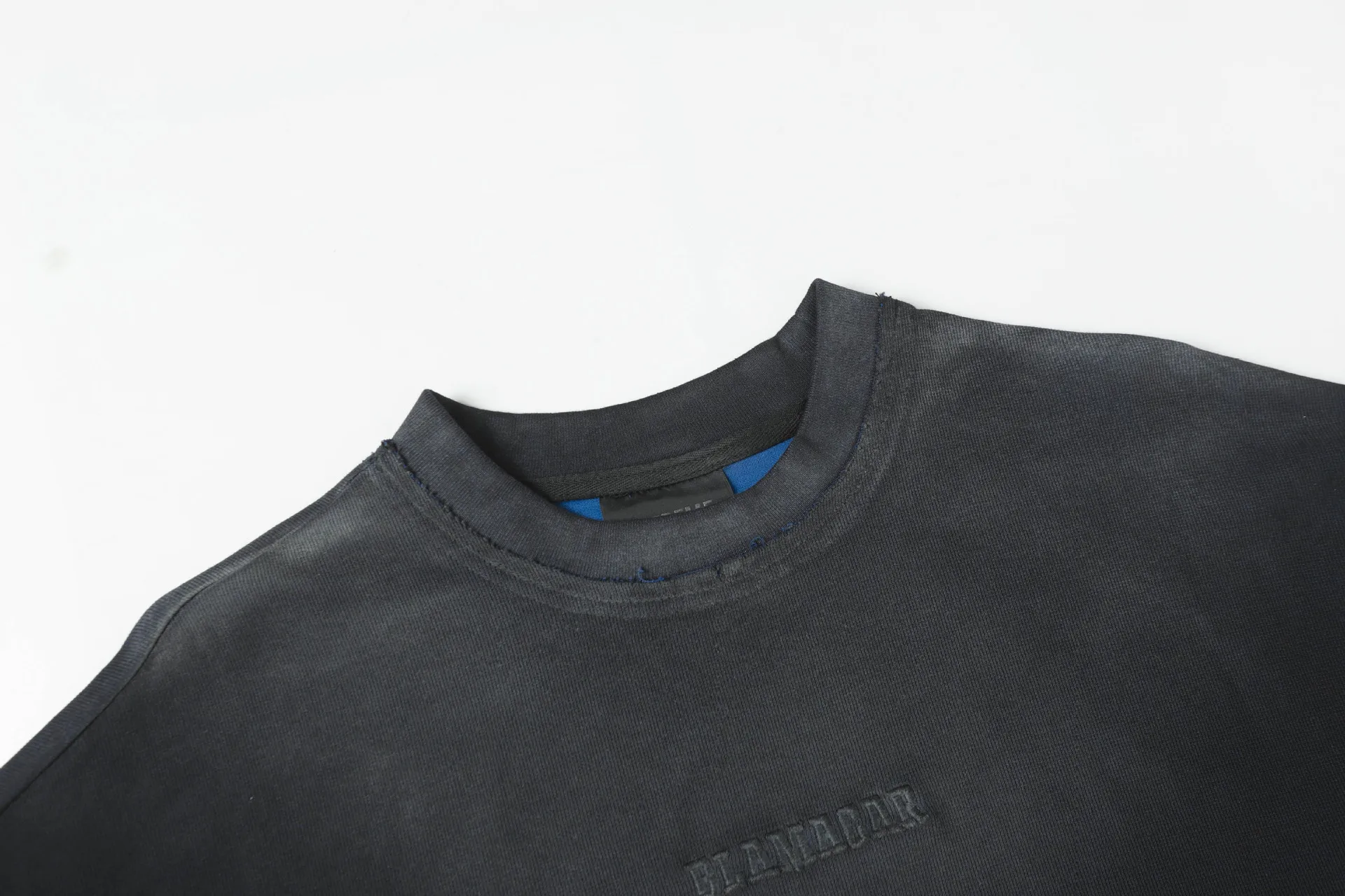 Jiayiku Men's  Summer New Arrival Waste Earth Style American Style Retro Trendy Brand Washed Dirty Dye T-Shirt Loose Top display picture 17