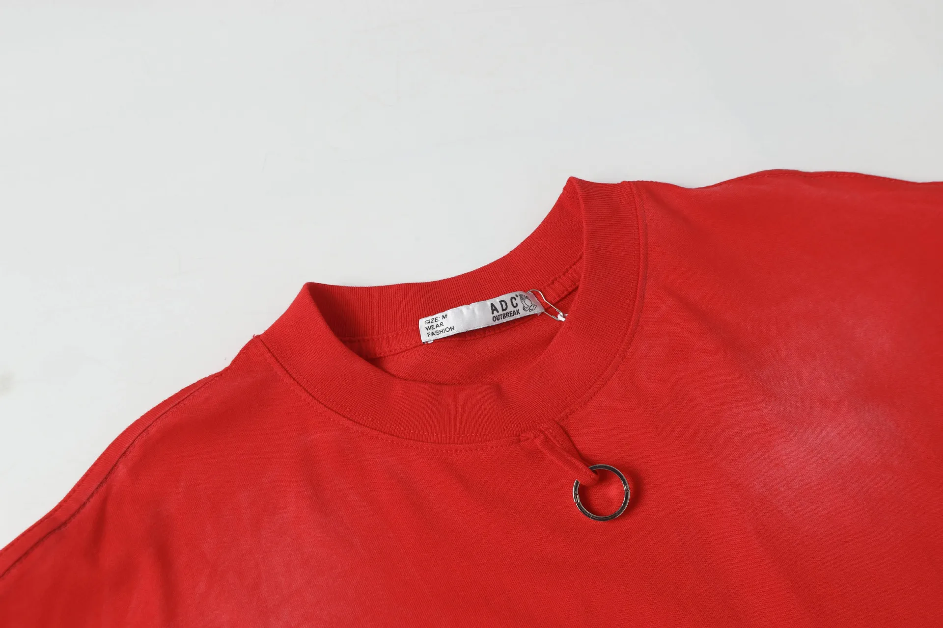 Jiayiku Men's  Summer Heavy Cotton American-style Washed Old T-shirt Short-sleeved Men's Simple And Handsome Short-sleeved Short-sleeved display picture 44