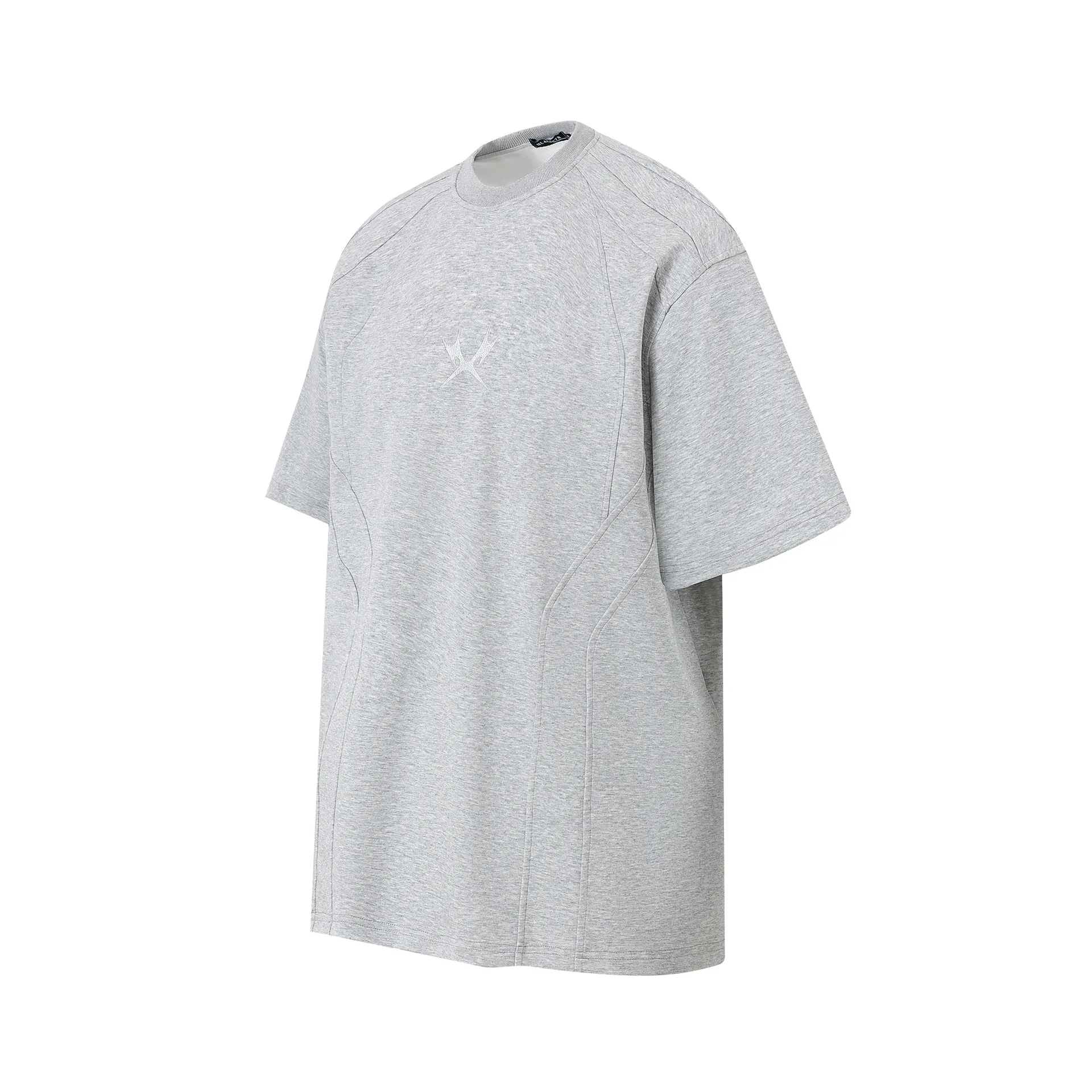 Jiayi Library Men's  New Summer New Niche Personality Deconstruction Design T-shirt Short-sleeved Simple High-end Sense display picture 5