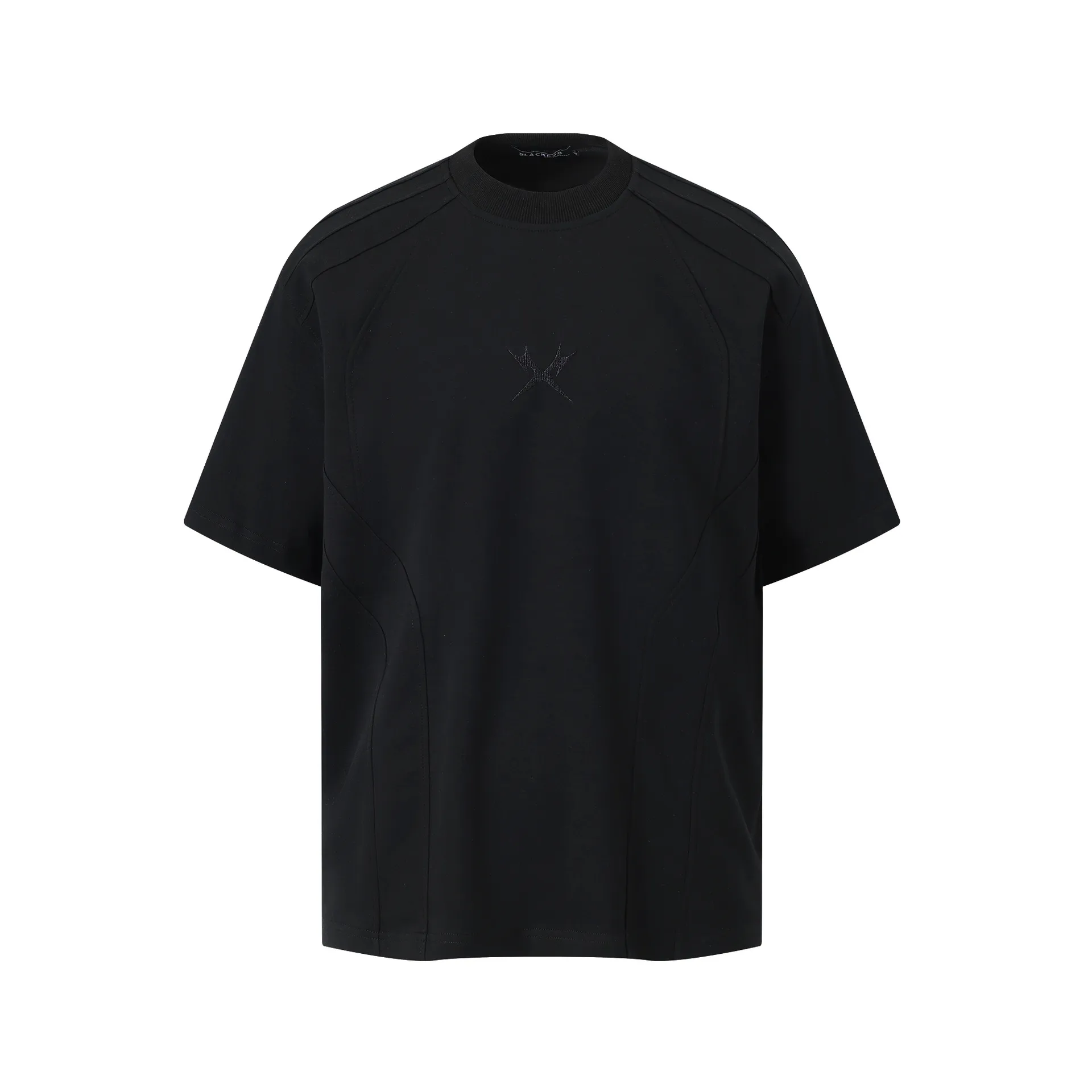 Jiayi Library Men's  New Summer New Niche Personality Deconstruction Design T-shirt Short-sleeved Simple High-end Sense display picture 7