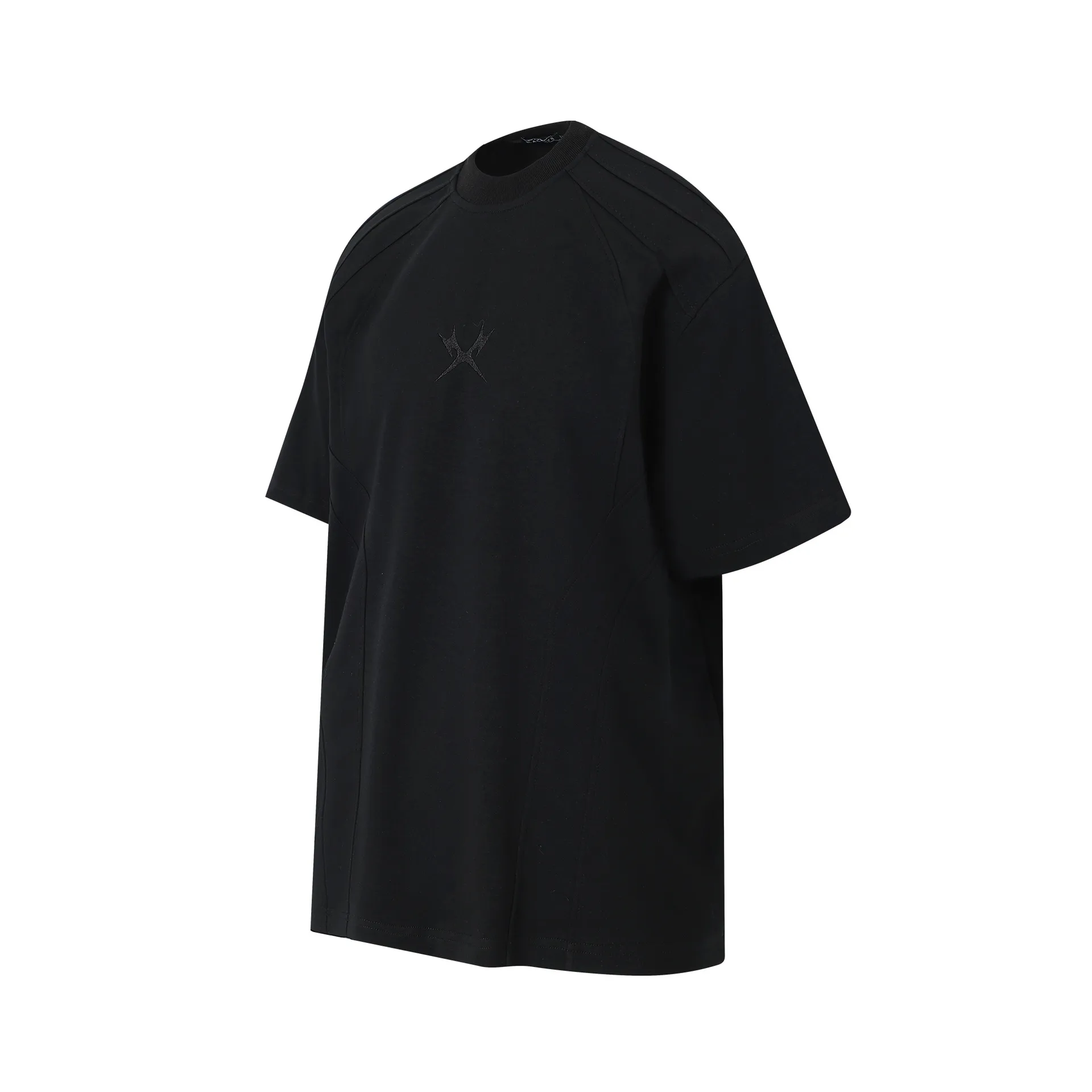 Jiayi Library Men's  New Summer New Niche Personality Deconstruction Design T-shirt Short-sleeved Simple High-end Sense display picture 8