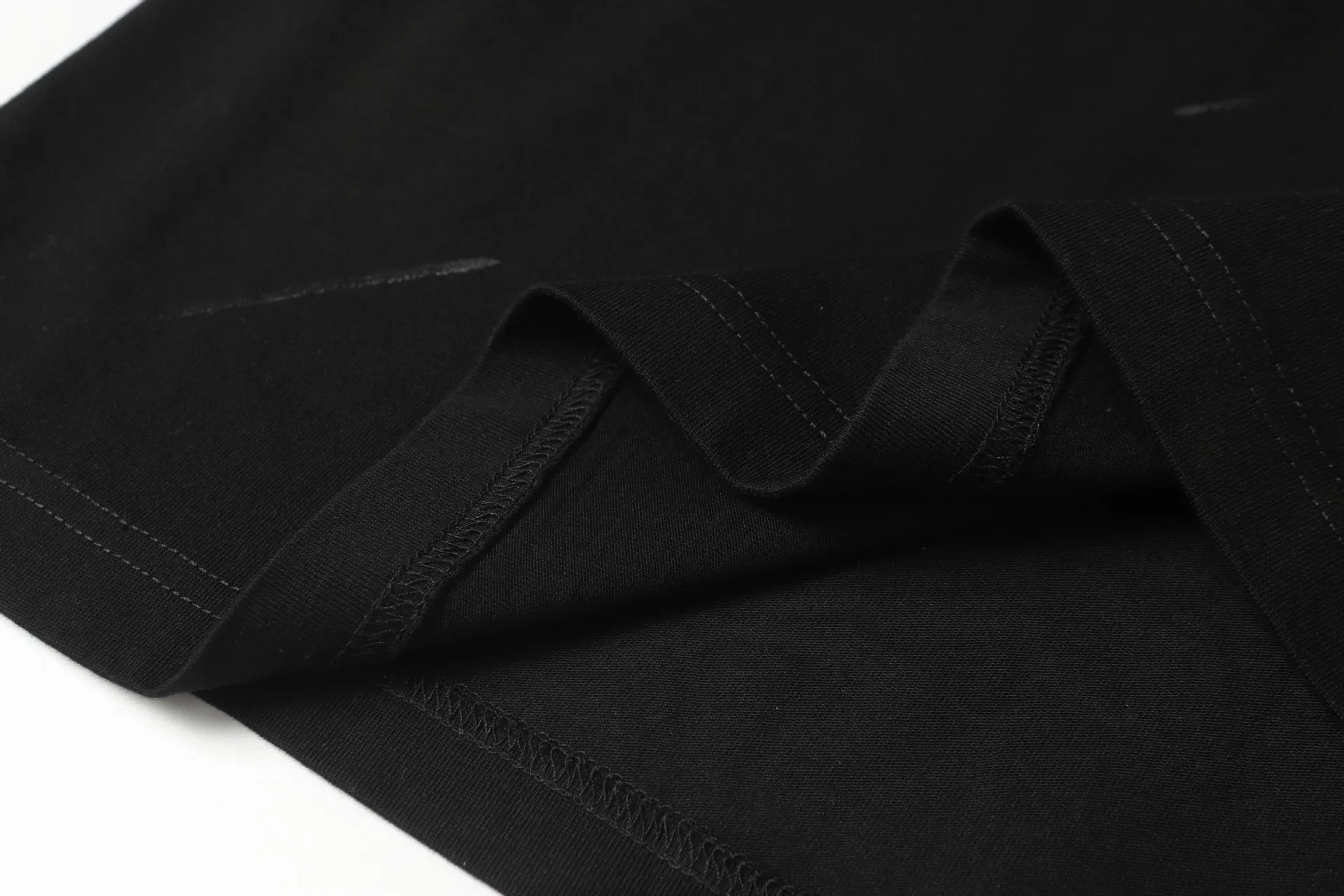 Jiayiku Men's  Summer High Street American Retro Trendy Brand Waste Soil Wind Washing Dirty Dye Cut T-shirt Short Sleeve display picture 25