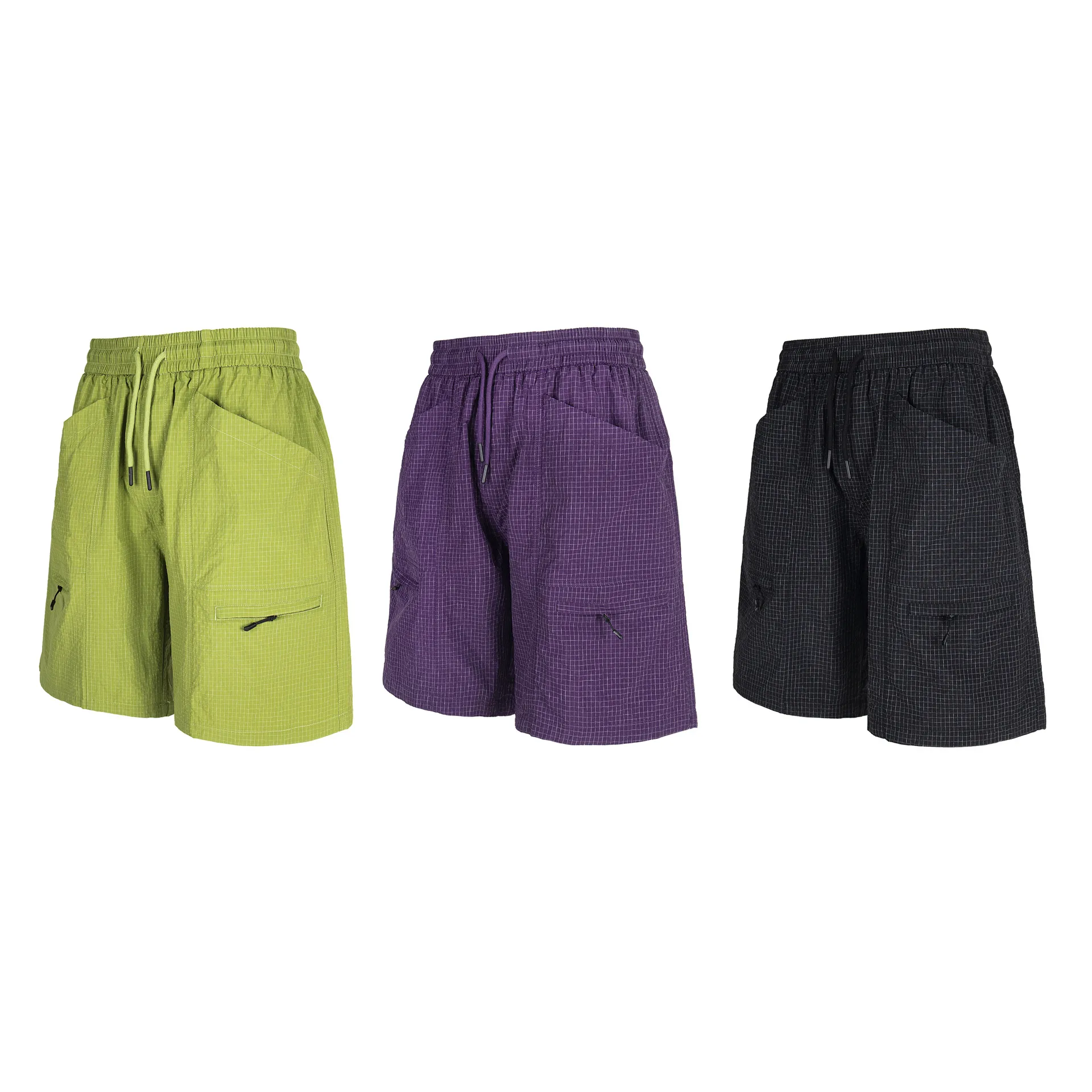 Jiayiku  Summer Outdoor Sports Multi-Functional Quick-Drying Shorts Men's American Retro Trendy Brand Workwear Five-Point Pants display picture 2
