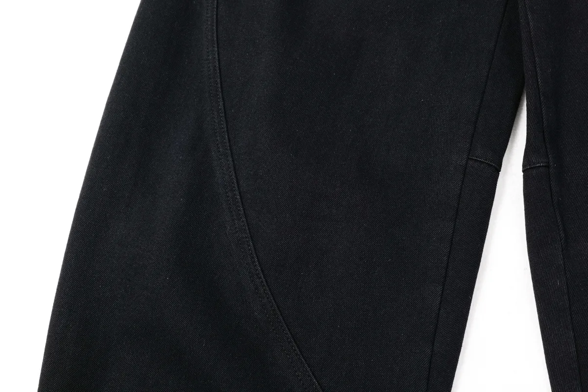Jiayiku Men's Clothing  American Vintage Washed Machete Jeans Loose Men's And Women's Vibe Duffy Handsome Wide Leg Pants display picture 17