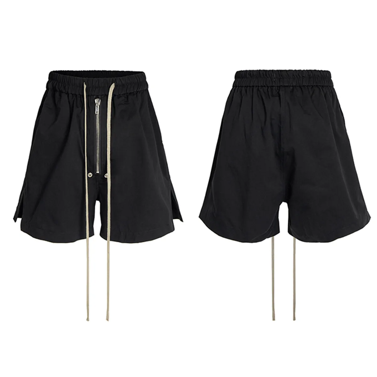 Jiayiku Men's  Summer  High Street Fashion Brand Side Split Boxing Sports Shorts Loose Five-point Pants For Men display picture 2
