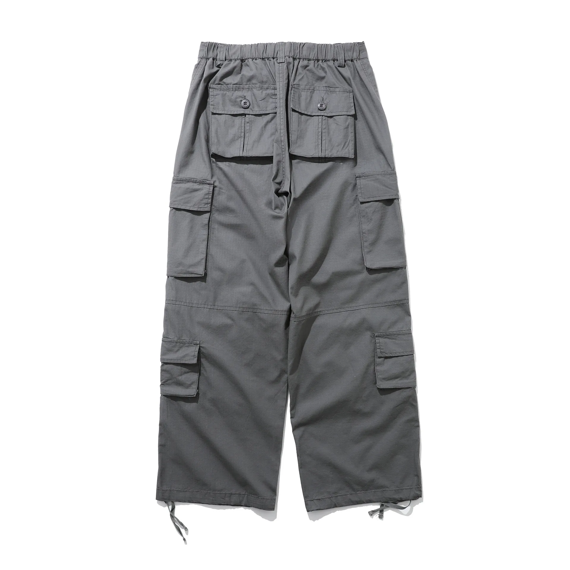 Jiayi Library Men's  Summer Ami Kaji New Style Vintage Washed Overalls Men's Loose Wide-leg Long Pants display picture 3