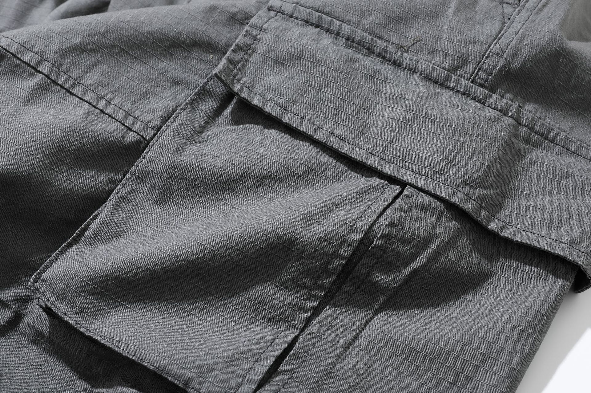 Jiayi Library Men's  Summer Ami Kaji New Style Vintage Washed Overalls Men's Loose Wide-leg Long Pants display picture 22
