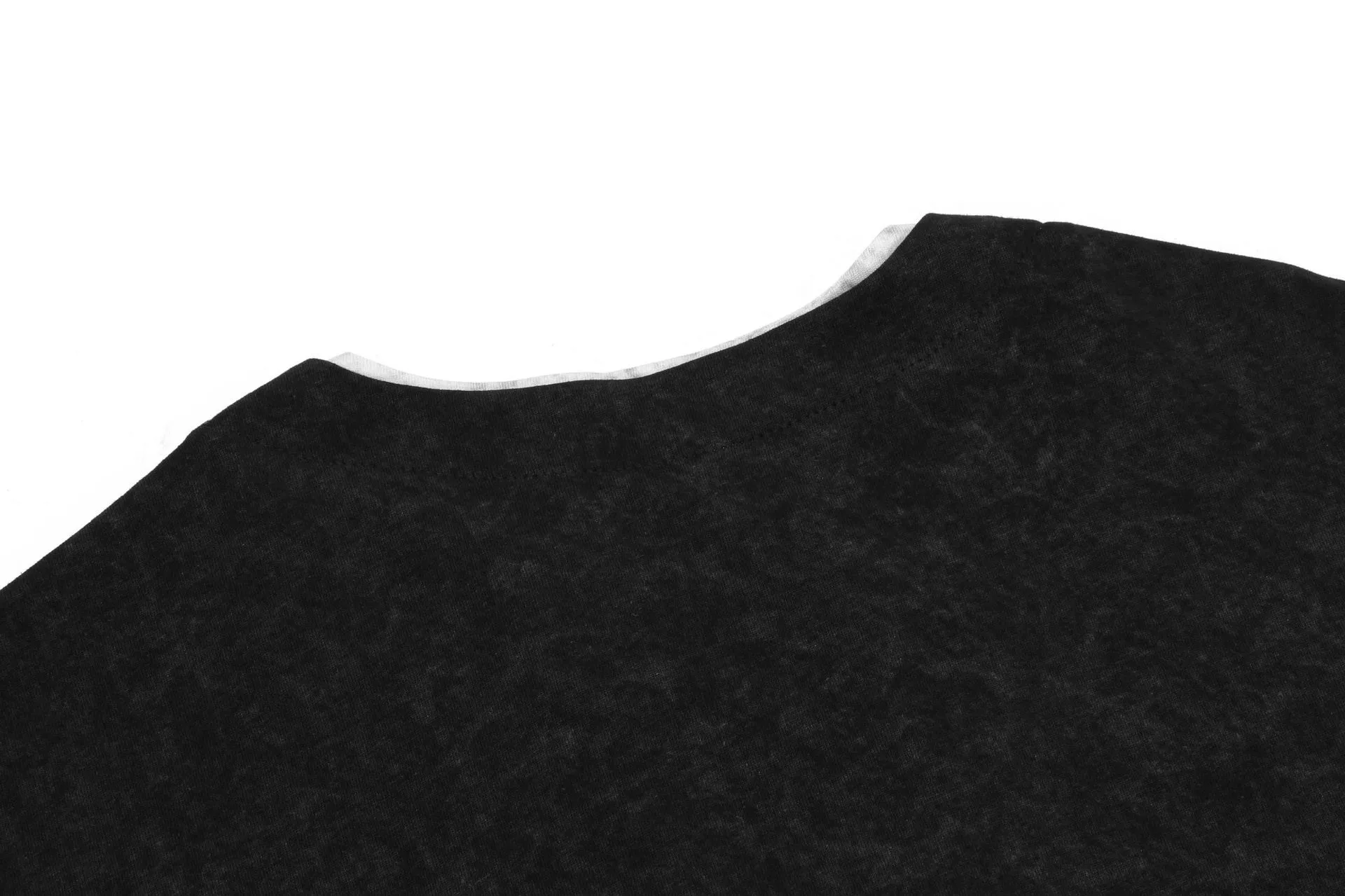 Jiayiku Men's  New Summer American-style Retro Niche Distinctive Beaded T-shirt Short-sleeved Trendy Men's High-end Sense display picture 18