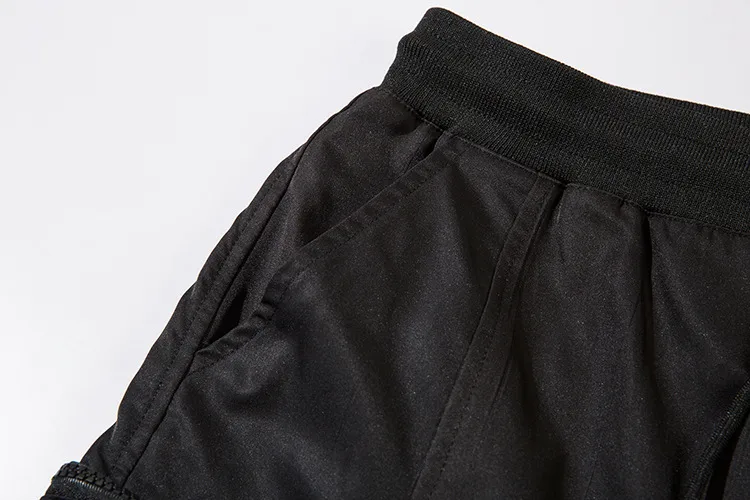 Jiayiku Men's  National Trend Functional Tactical Multi-Pocket Cargo Shorts Personality   Mid-Length Shorts For Men display picture 22