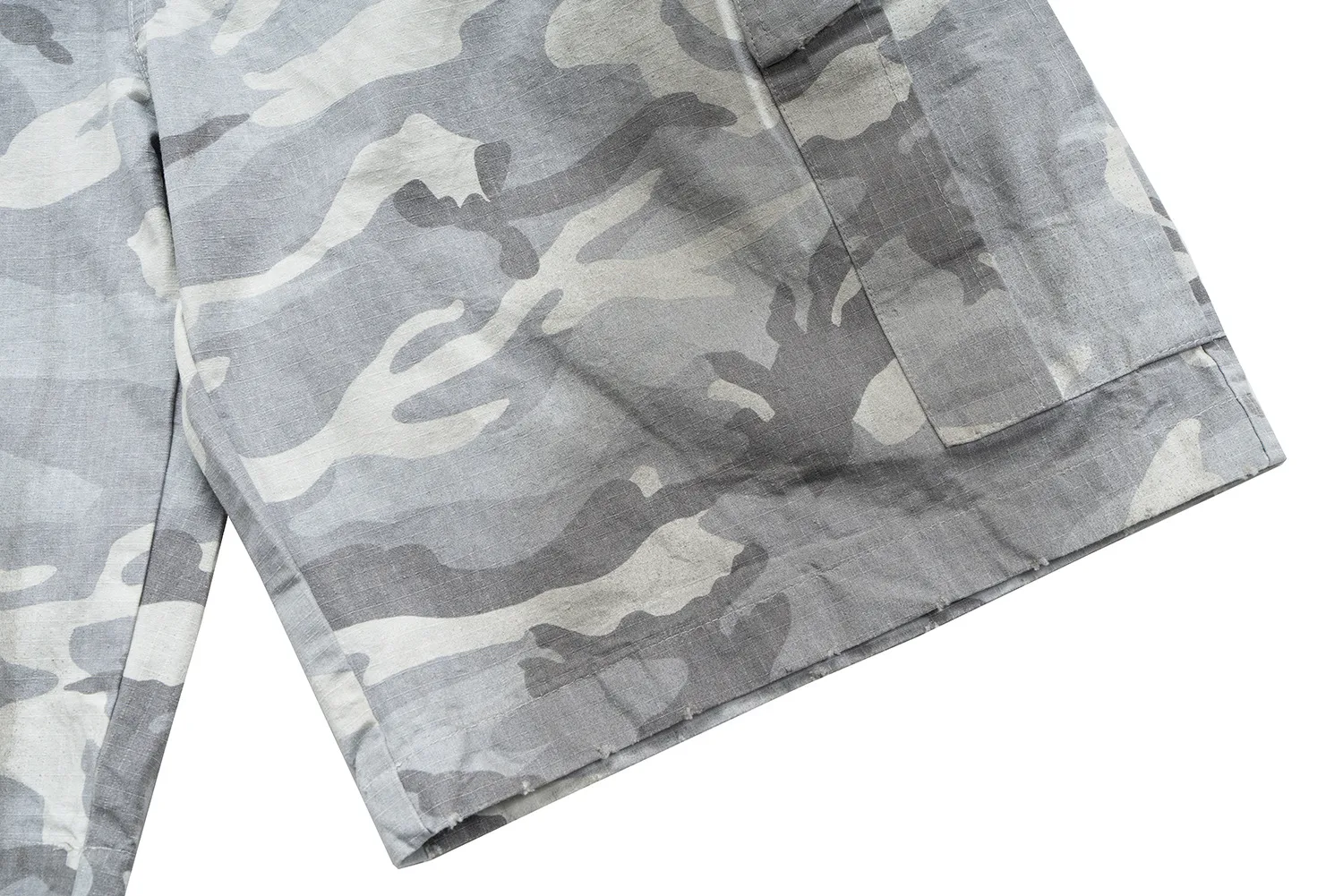 Jiayiku Men's  Summer Waste Soil Style  High Street Vibe Camouflage Work Shorts Men's Outdoor Pants display picture 19