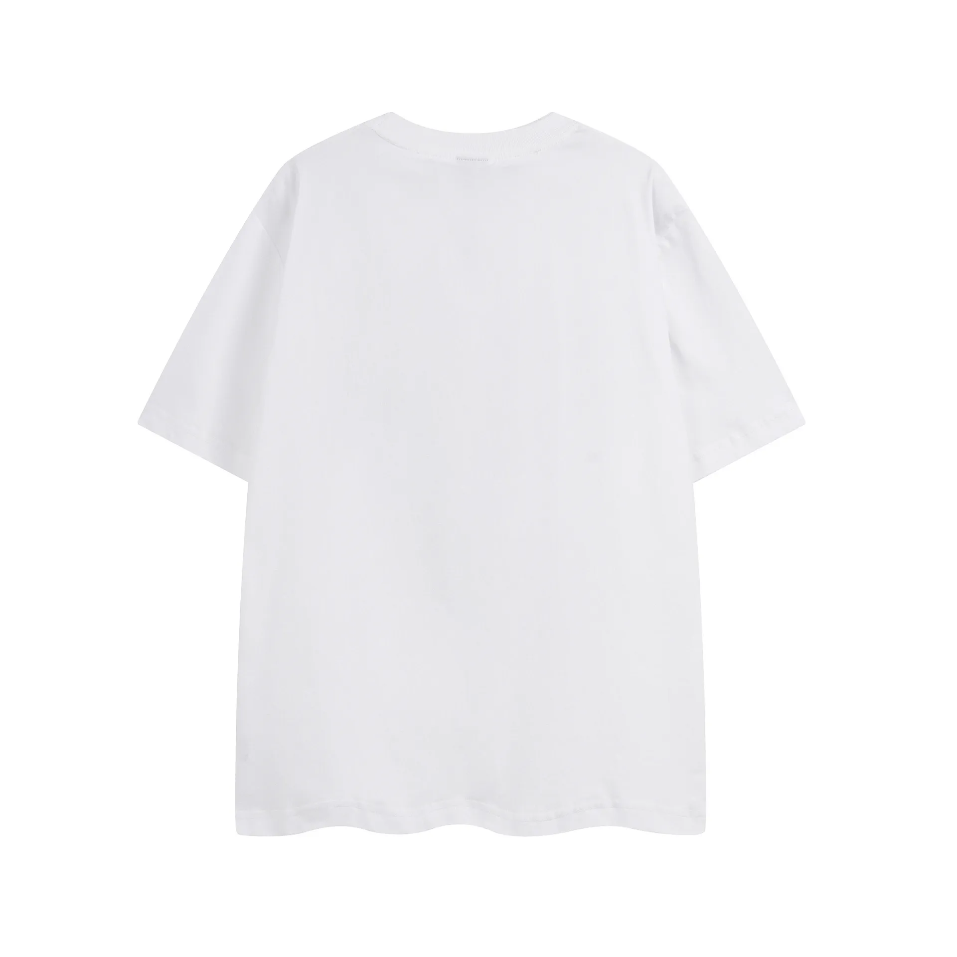 Jiayiku Men's  Summer American Retro Fashion Brand Heavy 300g Fun Cat Graffiti Short Sleeve T-shirt Men display picture 4