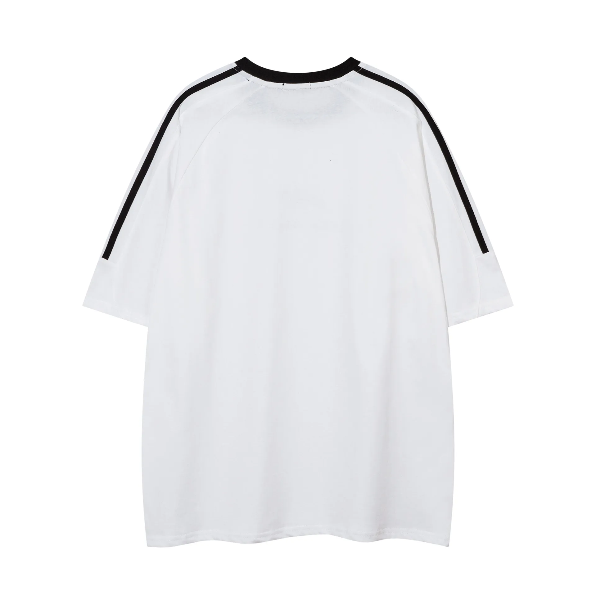 Jiayiku Men's  Summer New American Retro Trendy Brand Tee T-shirt Gothic Printed Short-sleeved T-shirt For Men display picture 6