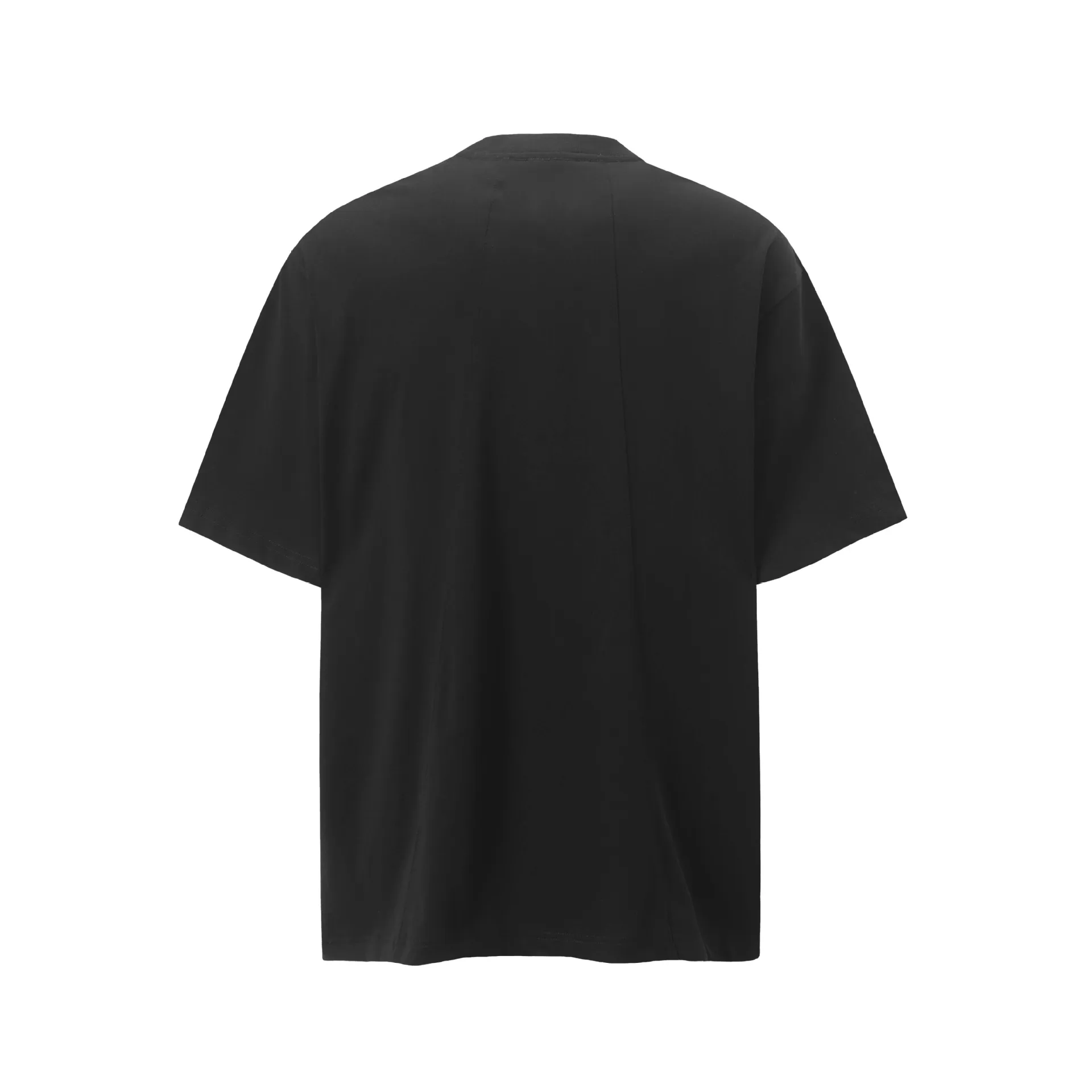 Jiayiku Men's  Summer American Retro Fashion Brand Washed Tee Shark Gill Pleated Design Short-sleeved T-shirt For Men display picture 8