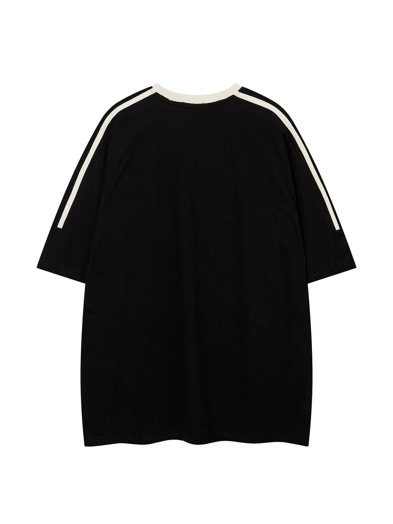 Jiayiku Men's  Summer New American Retro Fashion Brand Culture Shirt Five-pointed Star Printed Short-sleeved T-shirt For Men display picture 8