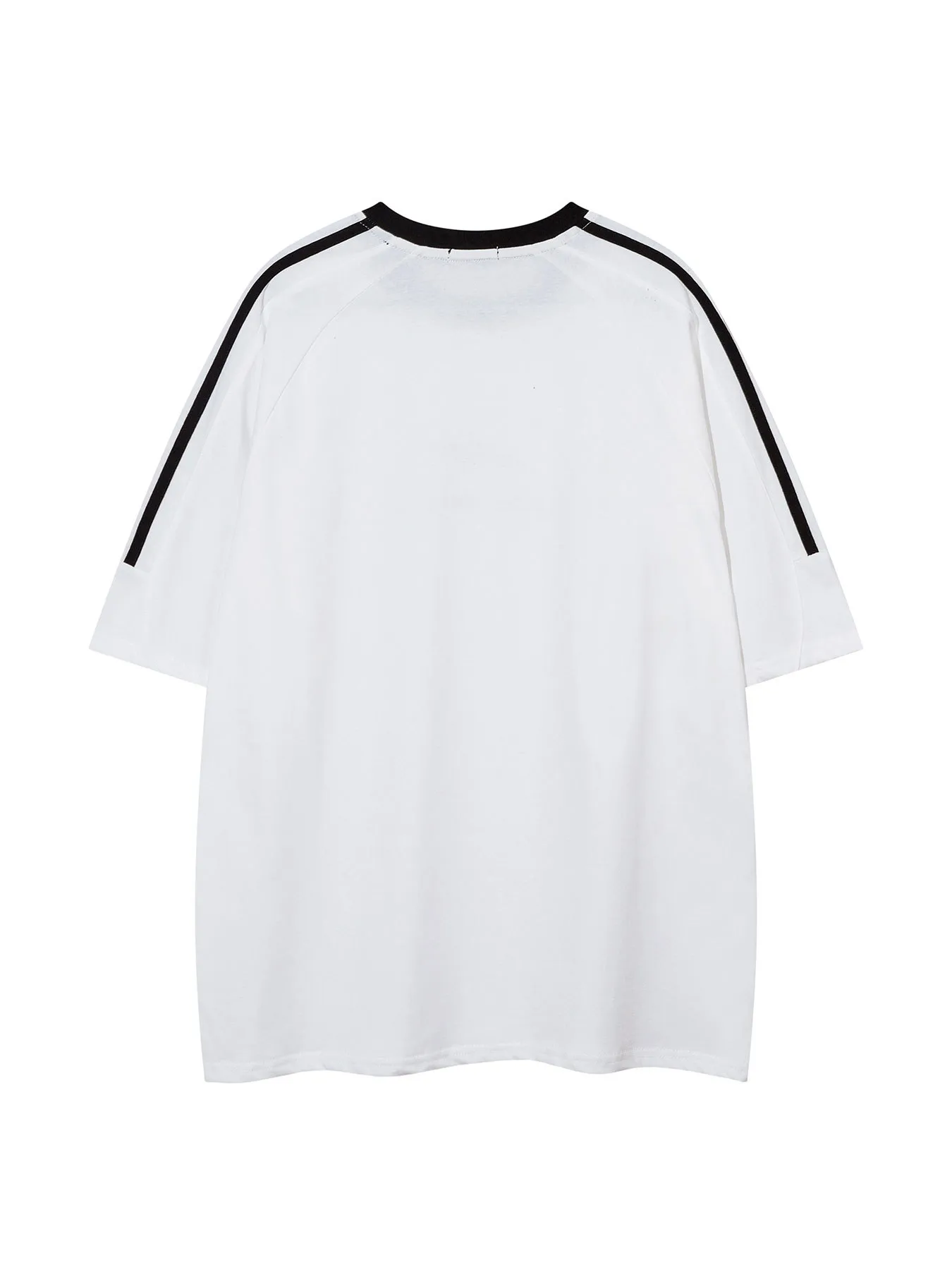 Jiayiku Men's  Summer New American Retro Fashion Brand Culture Shirt Five-pointed Star Printed Short-sleeved T-shirt For Men display picture 10