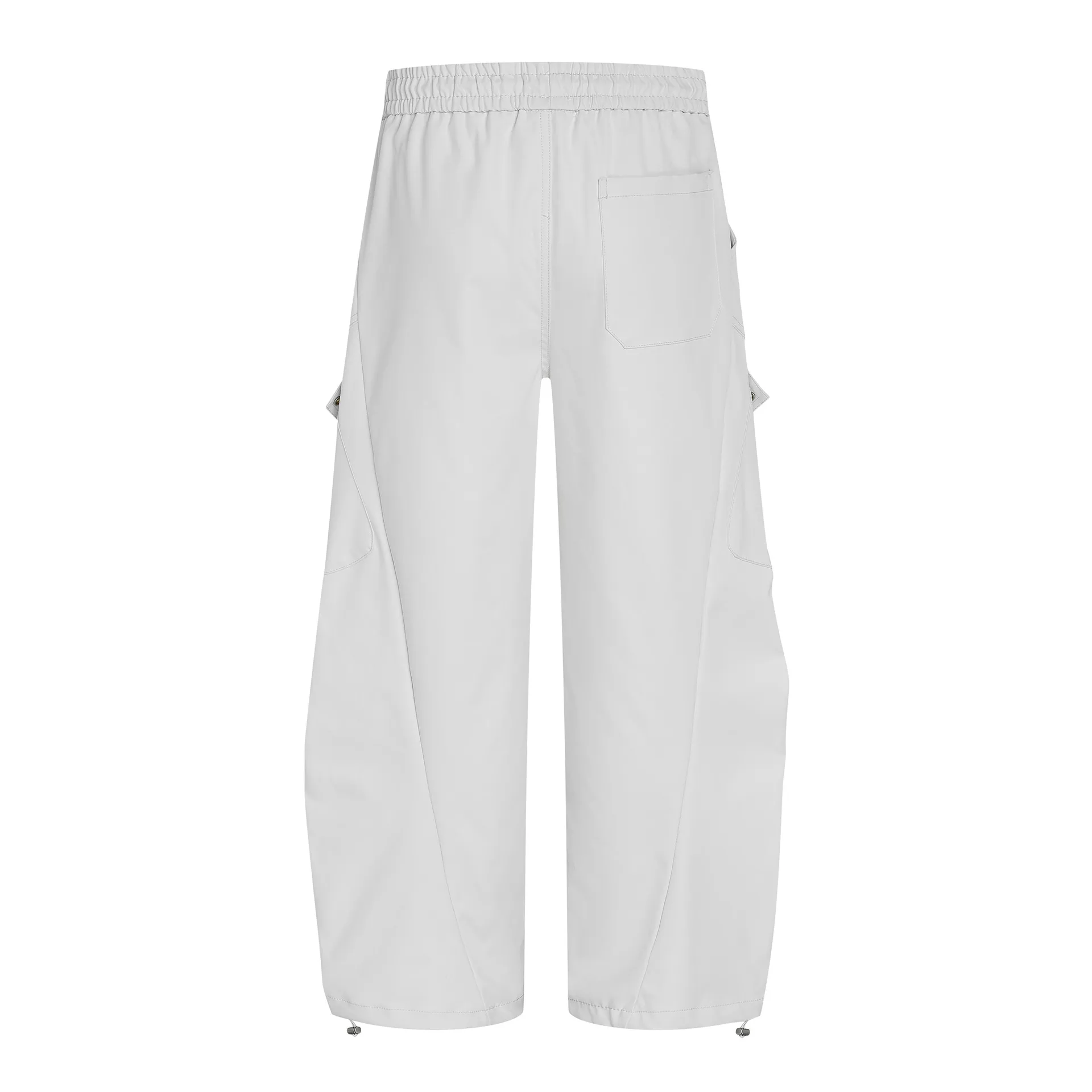 Jiayiku Men's  Spring American Retro Machete Pants Cargo Parachute Pants Hanging Sense Wide Leg Casual Pants display picture 4