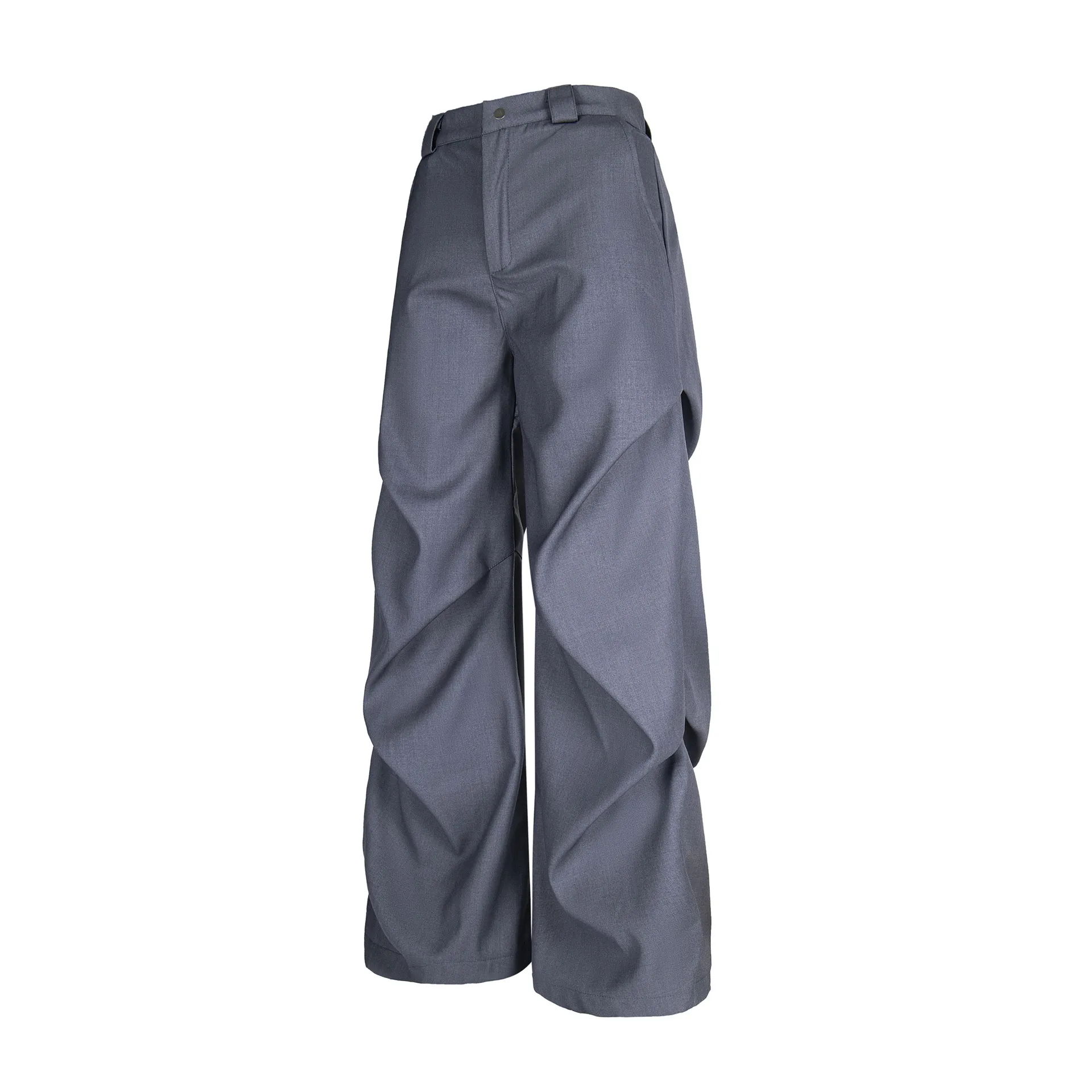 Jiayiku Men's  New Style Retro Pleated Pants Pants For Men And Women Cleanfit Loose Casual Pants display picture 4