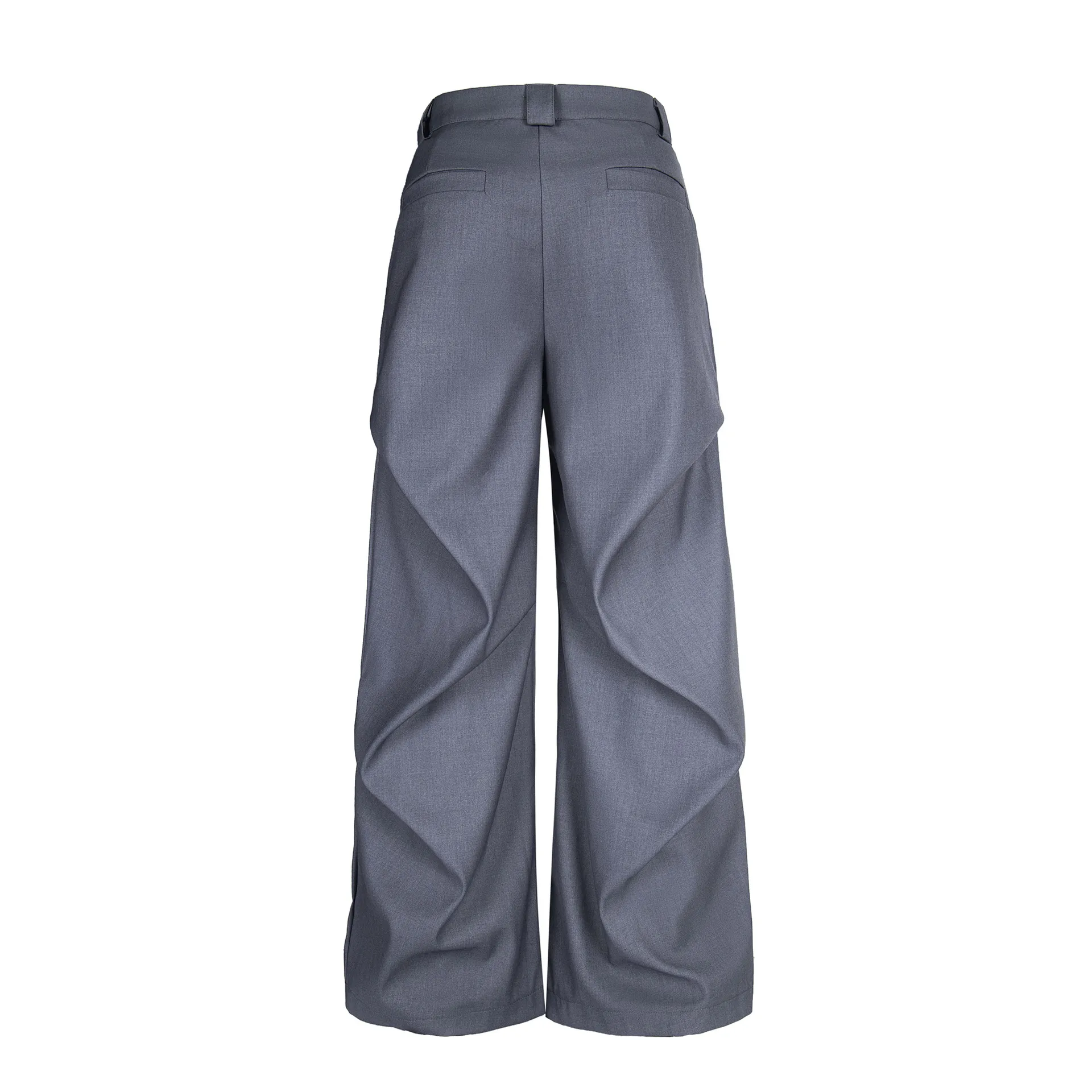 Jiayiku Men's  New Style Retro Pleated Pants Pants For Men And Women Cleanfit Loose Casual Pants display picture 5
