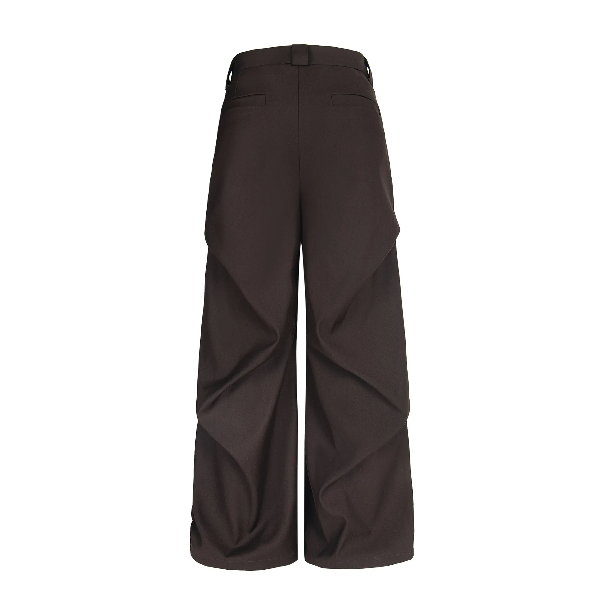 Jiayiku Men's  New Style Retro Pleated Pants Pants For Men And Women Cleanfit Loose Casual Pants display picture 8