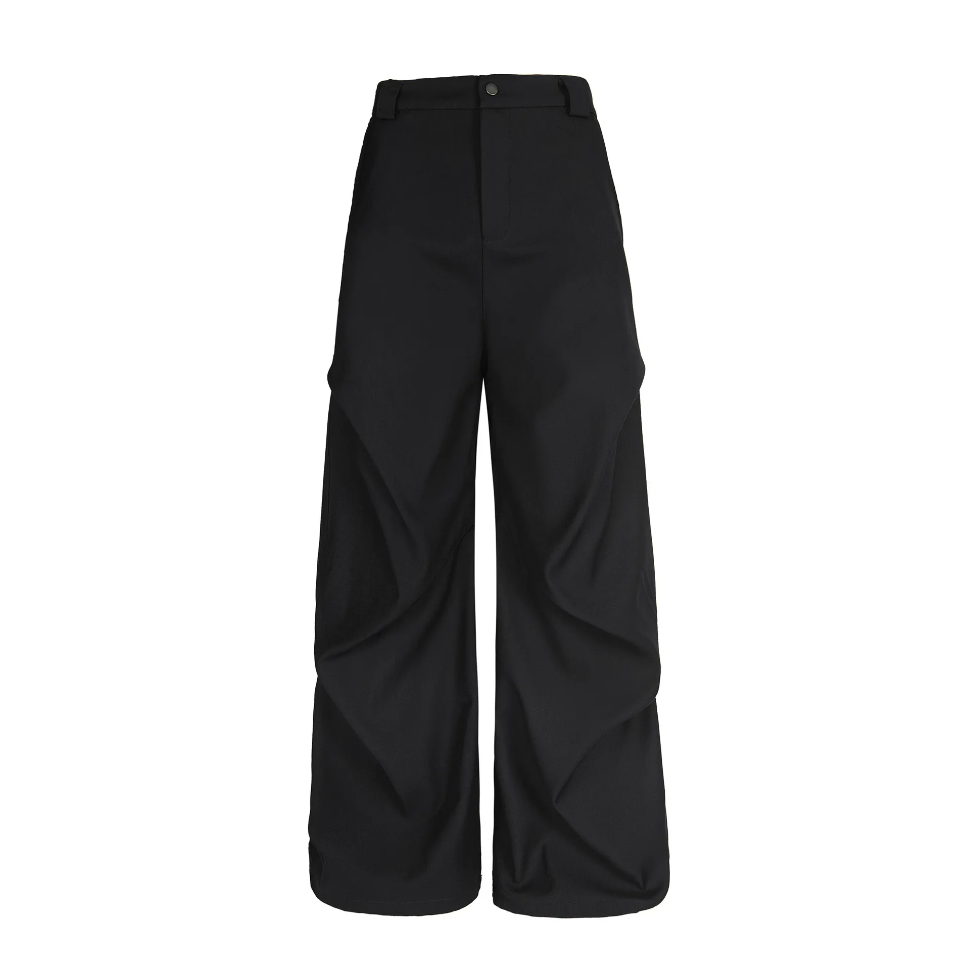 Jiayiku Men's  New Style Retro Pleated Pants Pants For Men And Women Cleanfit Loose Casual Pants display picture 9