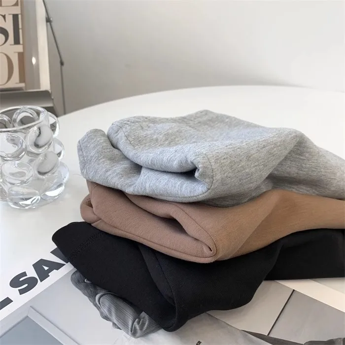 High Waist Stretch Pants Women's Outer Wearing Solid Color Inner Slim-Fit Slimming Sports Hot Pants Yoga Shorts Trendy display picture 6