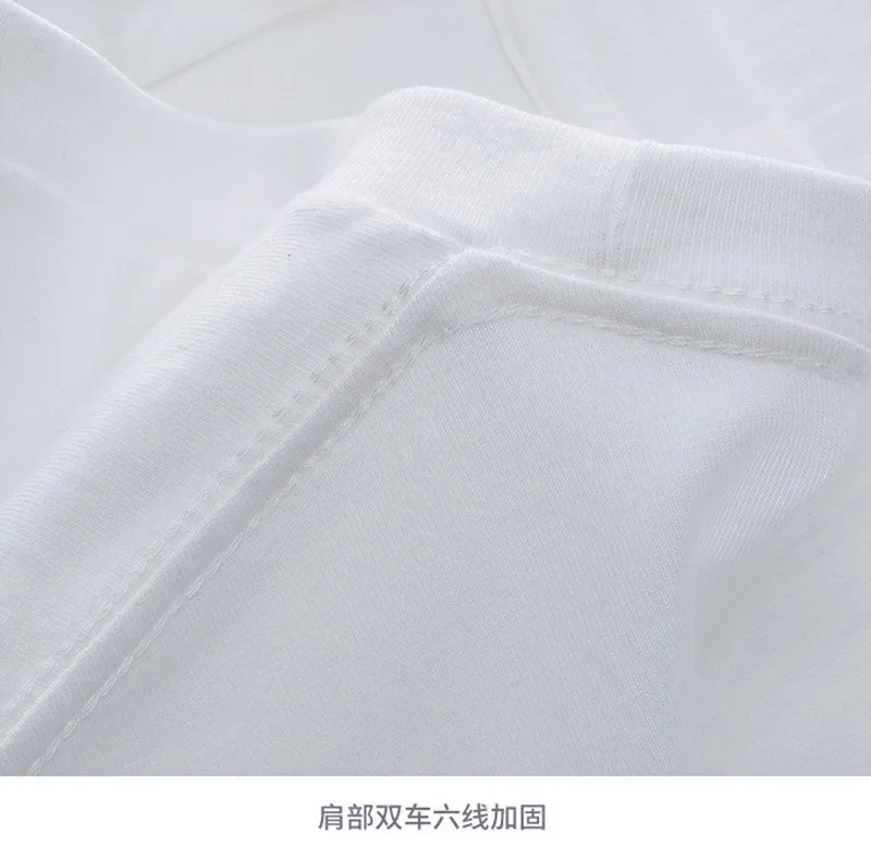 Summer New Women's Short Sleeve Wholesale Explosions New Version Of Loose White Cotton T-shirt Jacket A Generation Of Hair display picture 3