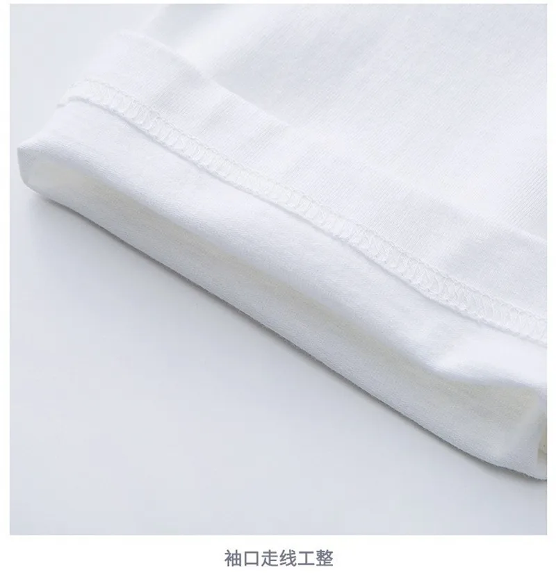 Summer New Women's Short Sleeve Wholesale Explosions New Version Of Loose White Cotton T-shirt Jacket A Generation Of Hair display picture 5