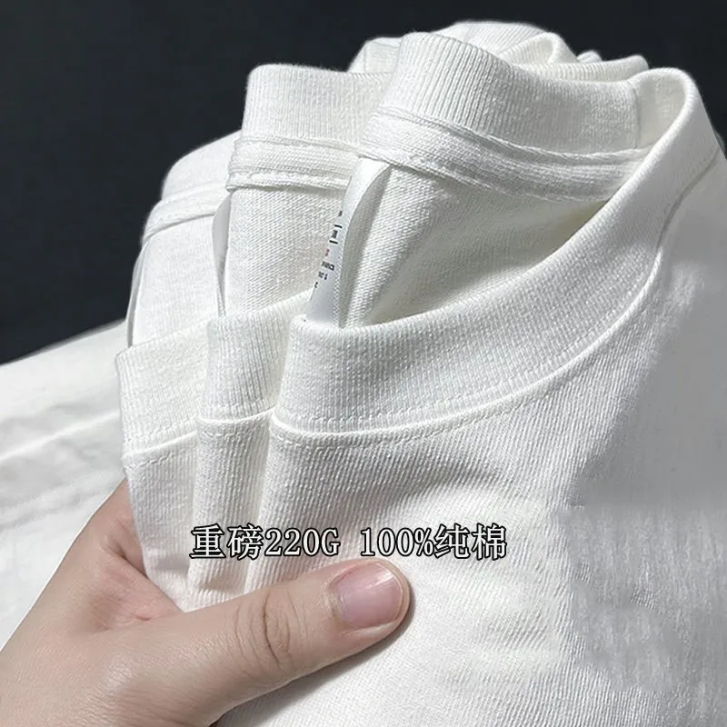 Summer New Women's Short Sleeve Wholesale Explosions New Version Of Loose White Cotton T-shirt Jacket A Generation Of Hair display picture 7