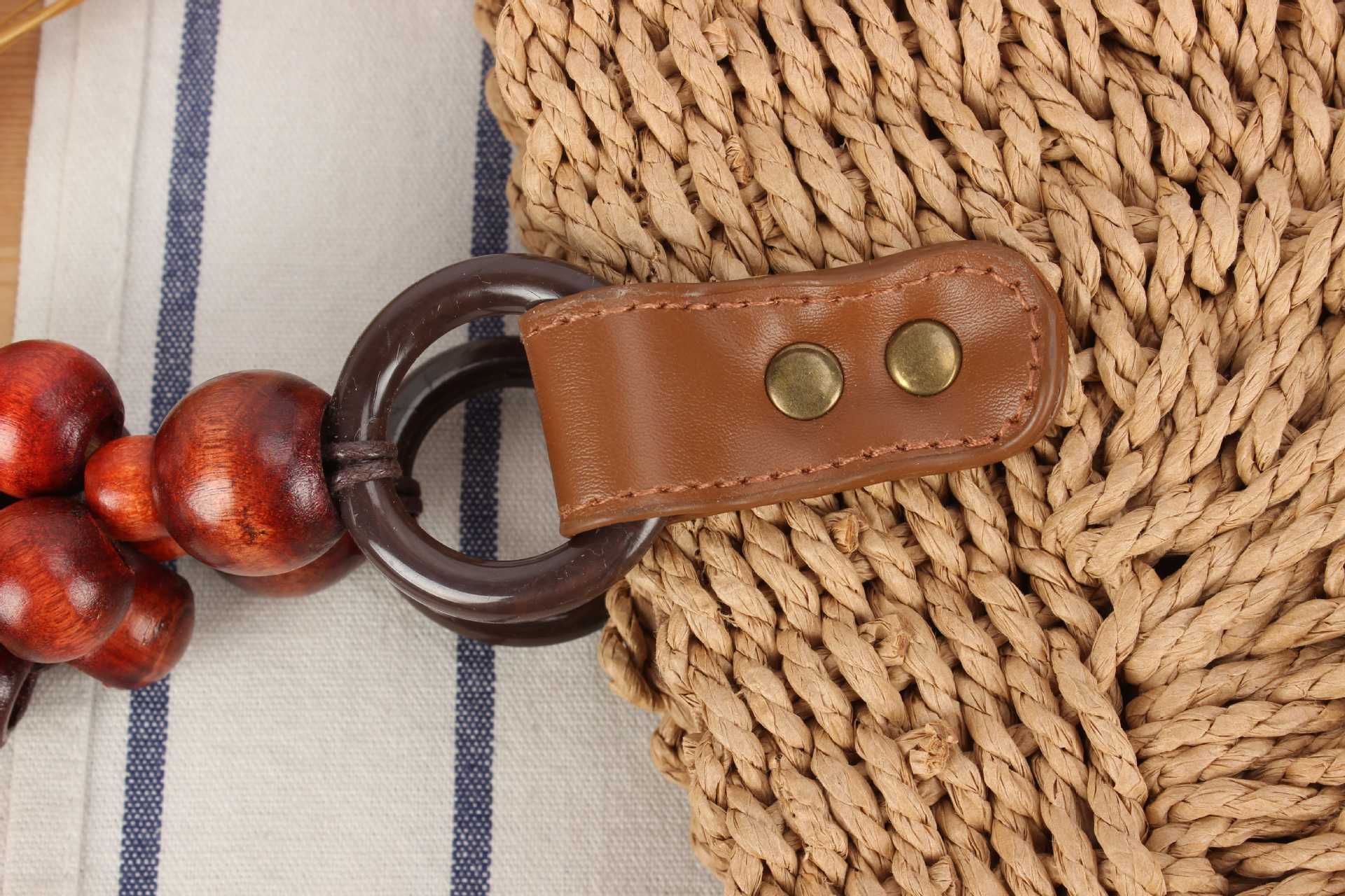 New Straw Woven Bag All-match Casual Daily Travel Commuter Seaside Vacation Niche Women's Bag display picture 8