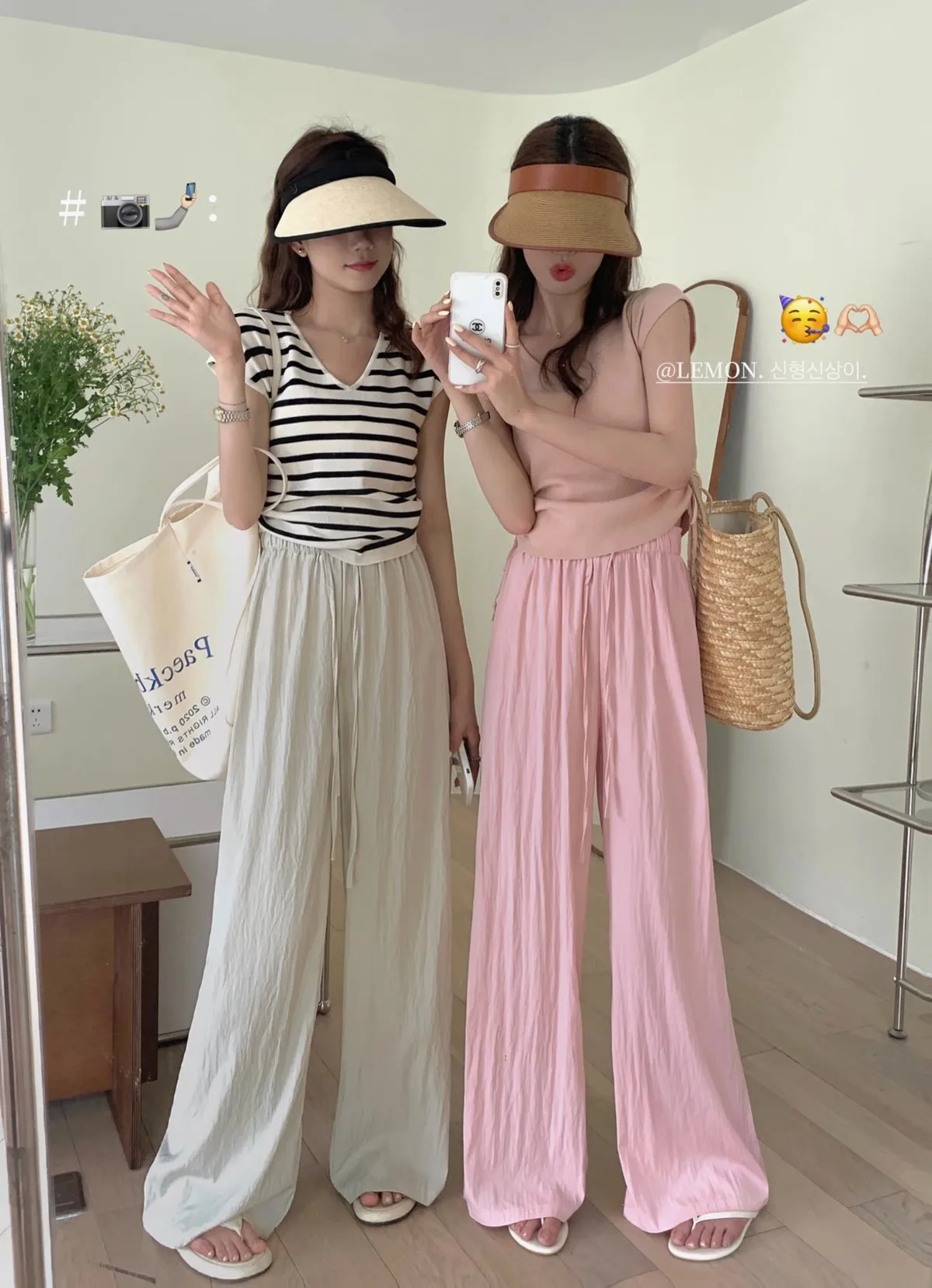Ice Silk Yamamoto Pants Women's Summer Thin High Waist Slimming Wide Leg Pants Loose Straight Lazy Style Casual Pants display picture 5