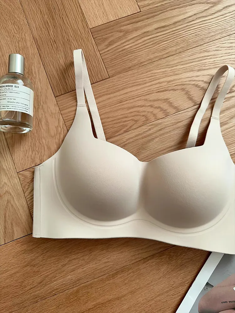 Gather-up Underwear Girl's Small Chest Show Large Upper Collapsed Auxilary Breast Anti-sagging Soft Support No Steel Rings Collapsed Auxilary Breast Bra display picture 7