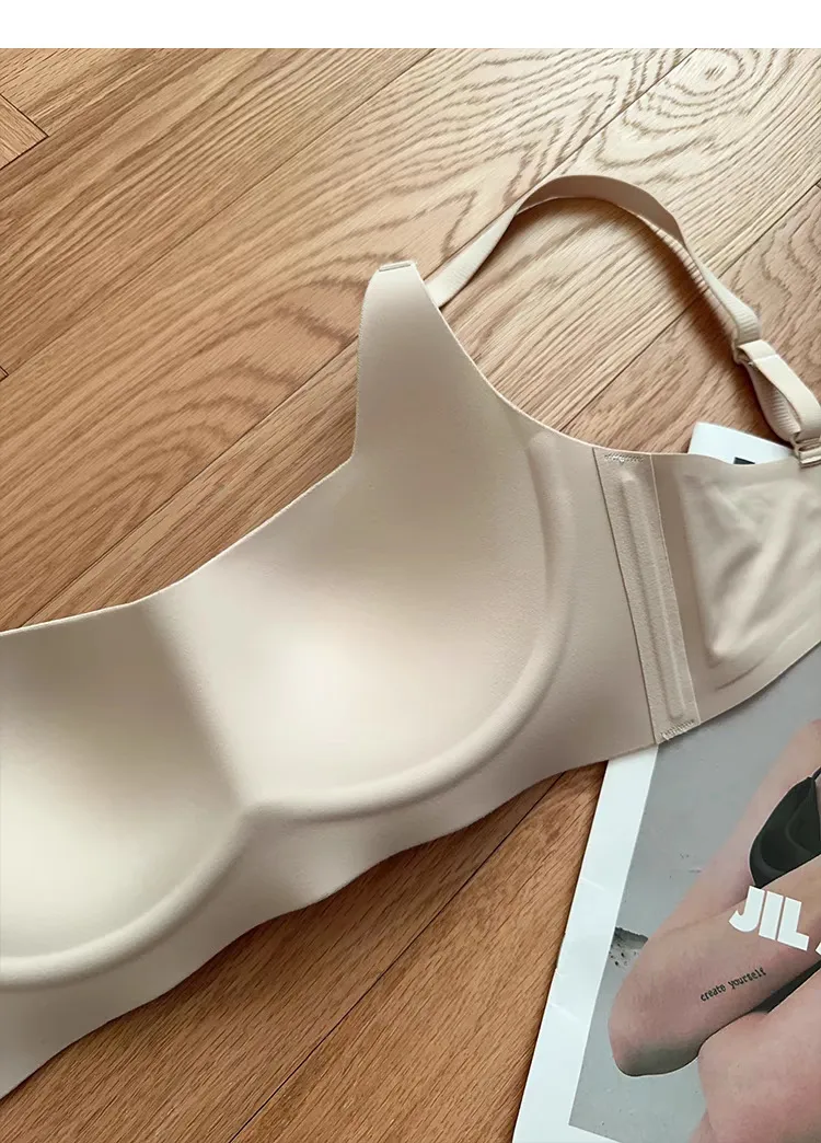 Gather-up Underwear Girl's Small Chest Show Large Upper Collapsed Auxilary Breast Anti-sagging Soft Support No Steel Rings Collapsed Auxilary Breast Bra display picture 8