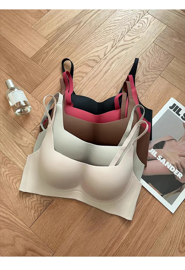 Gather-up Underwear Girl's Small Chest Show Large Upper Collapsed Auxilary Breast Anti-sagging Soft Support No Steel Rings Collapsed Auxilary Breast Bra display picture 10