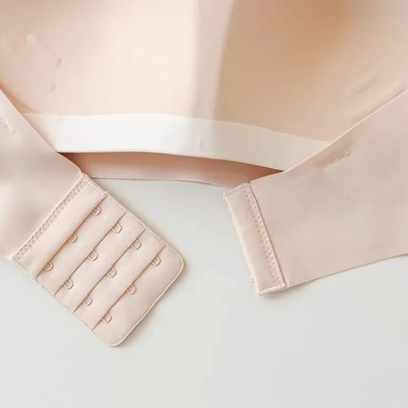Factory Direct Thin Suspended Tube Chest Small Chest Gathered Large Seamless Underwear Women's Anti-sagging Bra A Generation Of Hair display picture 7