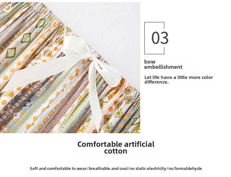 Women's Cotton Silk Pajama Pants Summer Thin Artificial Cotton Wide-leg Pants Spring And Autumn Can Be Worn Outside Loose Home Air Conditioning Cropped Long Pants display picture 4