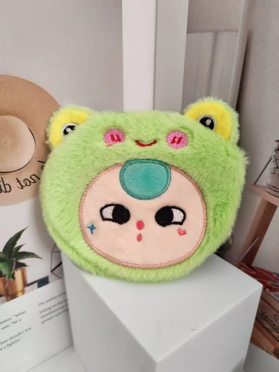 New Baby Three-Year-Old Cute Cartoon Plush Coin Purse Children's Toy Bag display picture 10