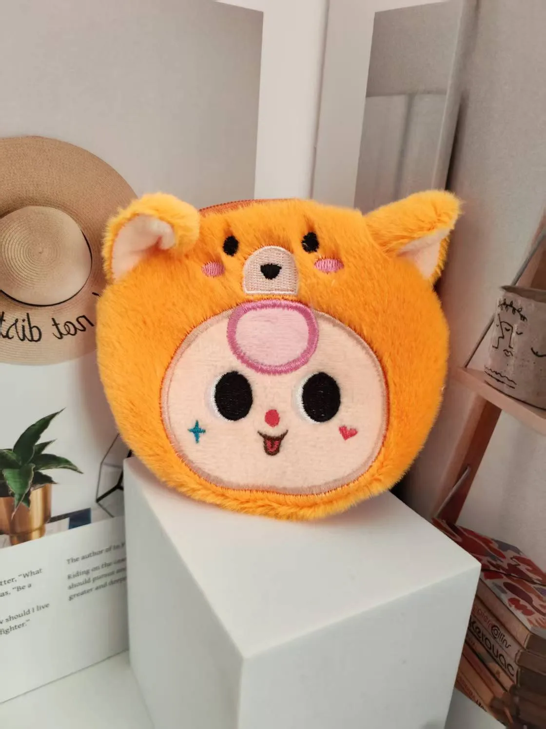 New Baby Three-Year-Old Cute Cartoon Plush Coin Purse Children's Toy Bag display picture 15