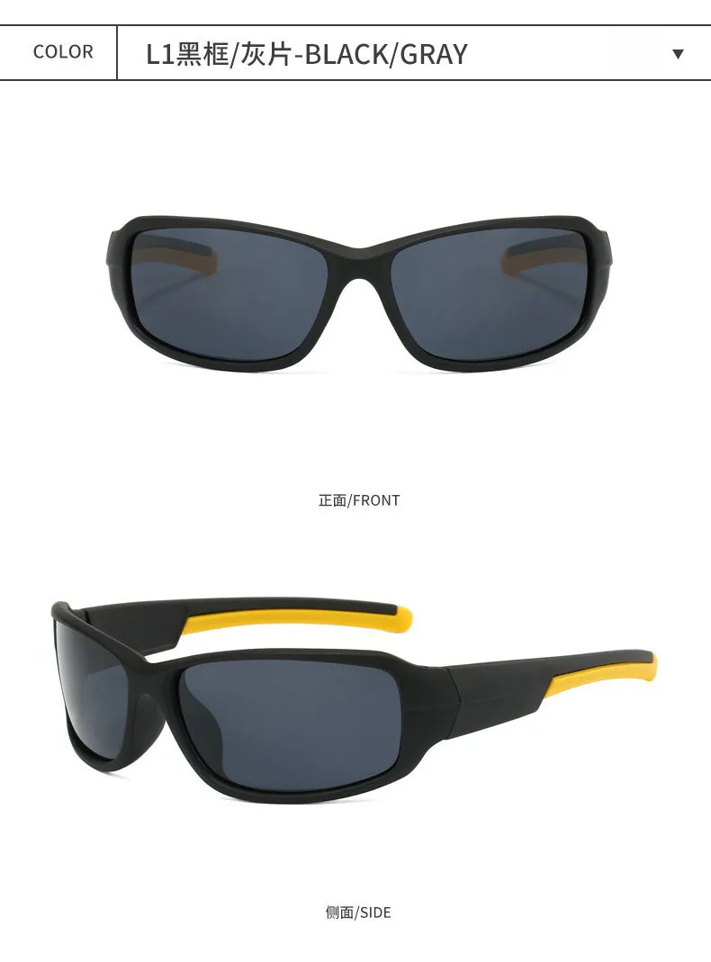 Hot Explosive Polarized Glasses Outdoor Camouflage Fishing Sports Sunscreen Sunglasses Foreign Trade Hot Glasses For Men display picture 2
