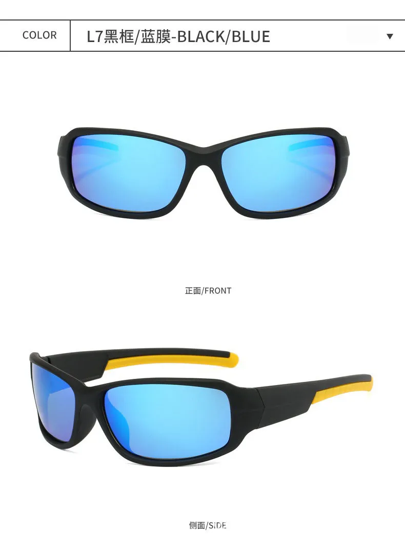 Hot Explosive Polarized Glasses Outdoor Camouflage Fishing Sports Sunscreen Sunglasses Foreign Trade Hot Glasses For Men display picture 8