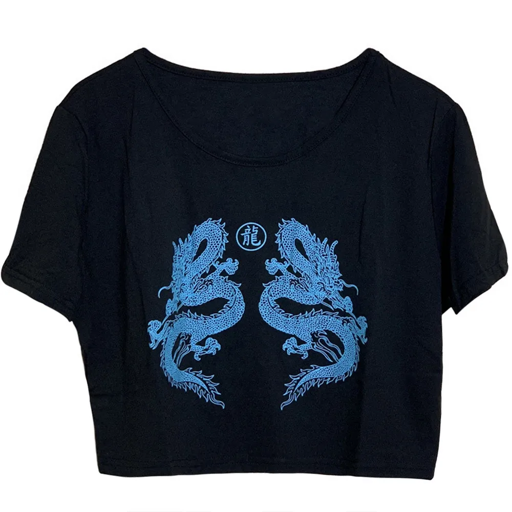 Cute Printing Loose Short Sleeve Short T-shirt Niche Thin Chic Spice Girl Jacket display picture 2