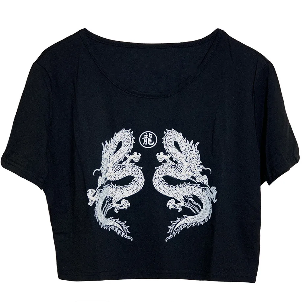 Cute Printing Loose Short Sleeve Short T-shirt Niche Thin Chic Spice Girl Jacket display picture 5