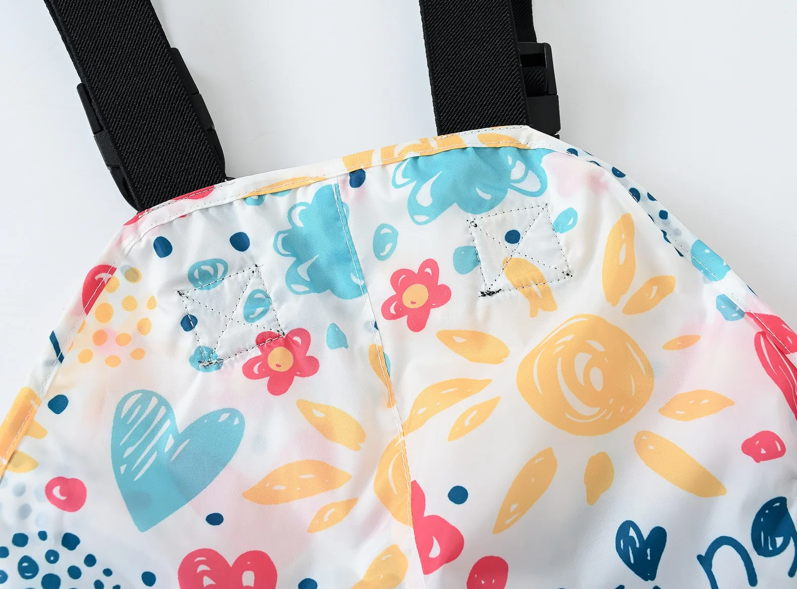Children's Shoulder Strap Rain Pants Boys And Girls Baby Water Pants Children Rain Gear Kindergarten Children One-Piece Outdoor Technical Trousers display picture 48