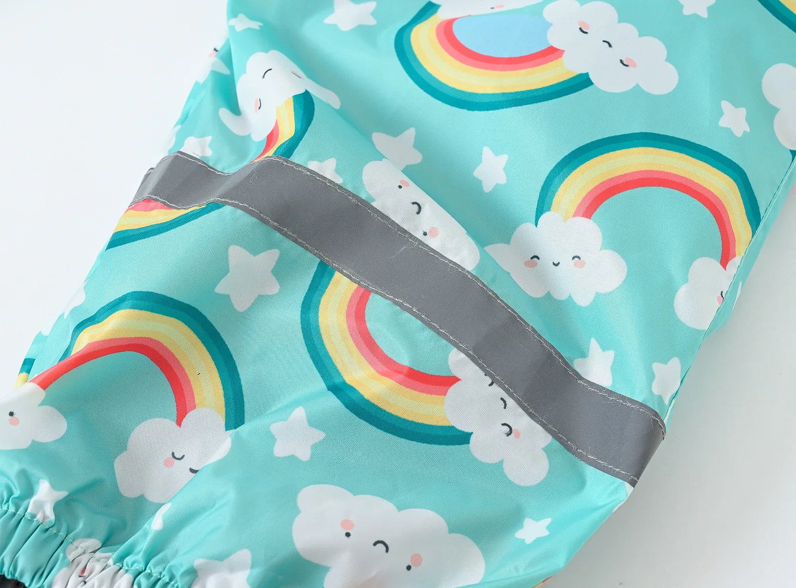 Children's Shoulder Strap Rain Pants Boys And Girls Baby Water Pants Children Rain Gear Kindergarten Children One-Piece Outdoor Technical Trousers display picture 53