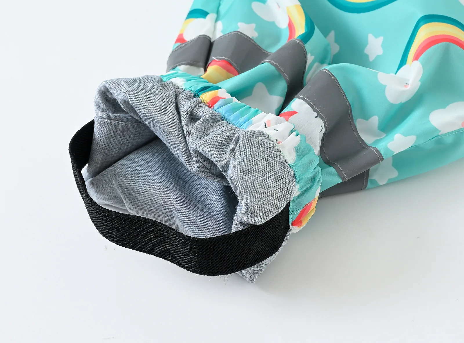 Children's Shoulder Strap Rain Pants Boys And Girls Baby Water Pants Children Rain Gear Kindergarten Children One-Piece Outdoor Technical Trousers display picture 54