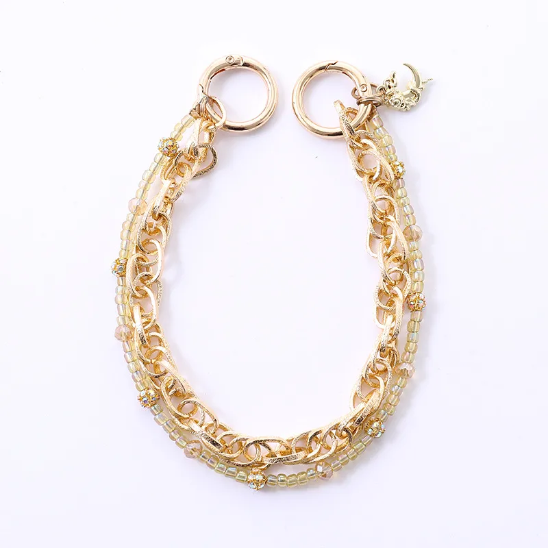 1 Piece Elegant Basic Lady Moon Metal Bag Pendant Keychain display picture 5