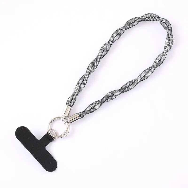 1 Piece Cute Sweet Geometric Net Rope Mobile Phone Chain display picture 21