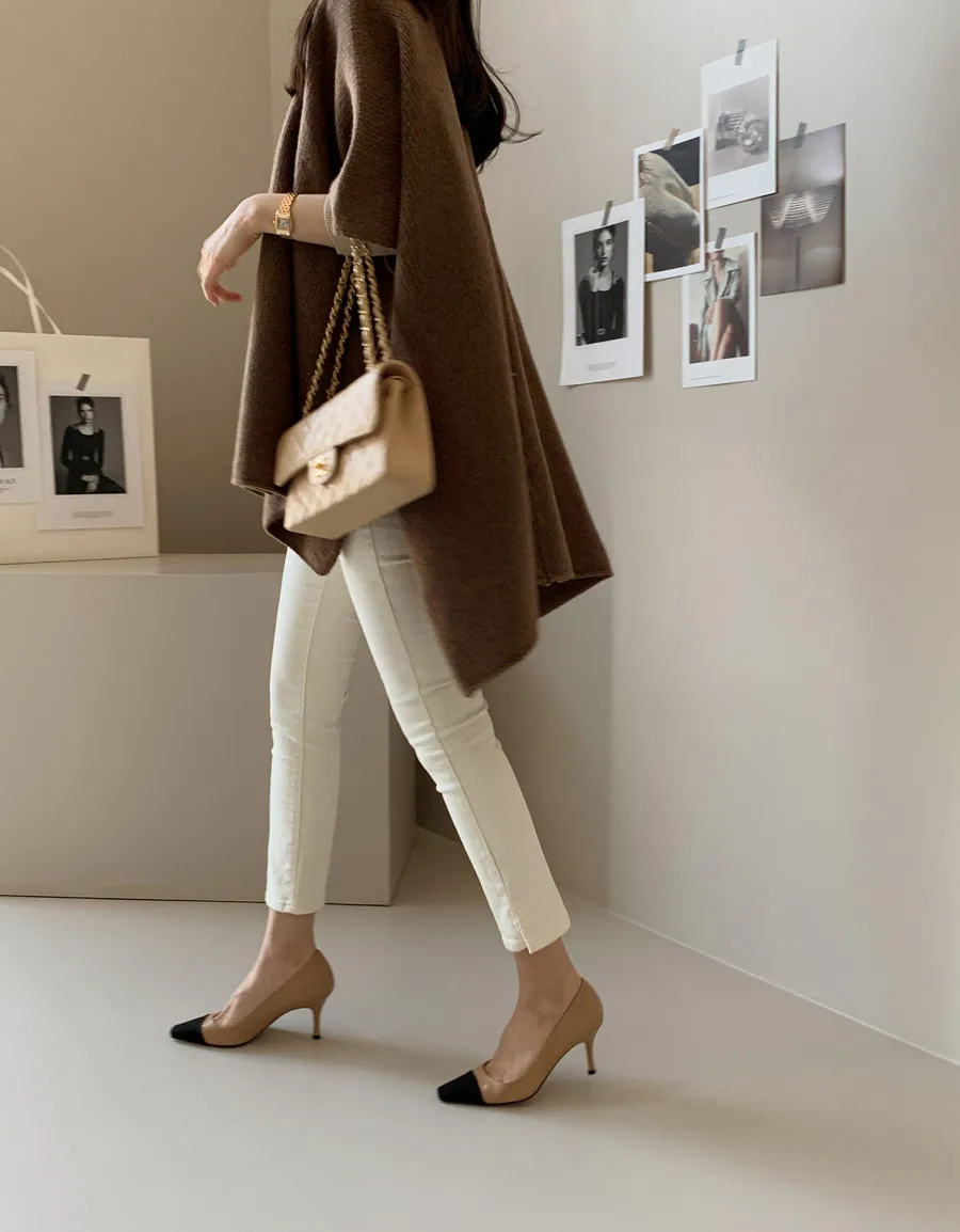 Ladies' Lazy Style Knitted Shawl Coat Casual Soft Personality Fleece Sweater Open Cardigan Cowl Neck Long Sleeve Polyester display picture 41