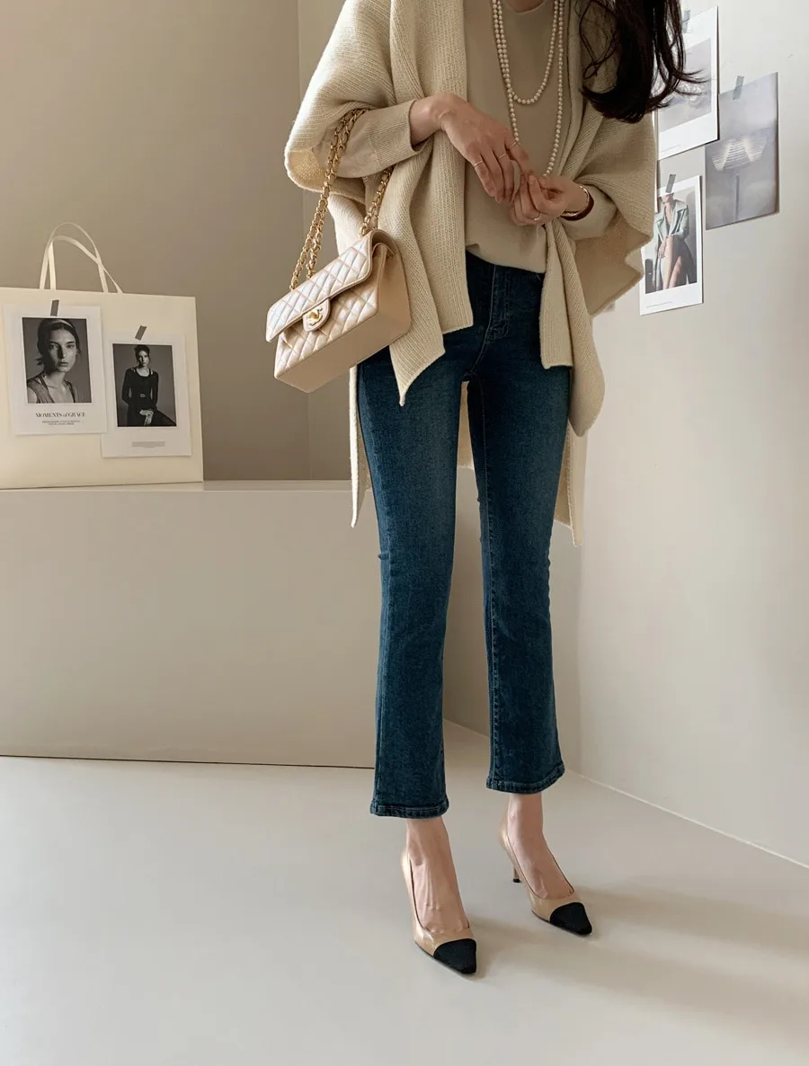 Ladies' Lazy Style Knitted Shawl Coat Casual Soft Personality Fleece Sweater Open Cardigan Cowl Neck Long Sleeve Polyester display picture 29