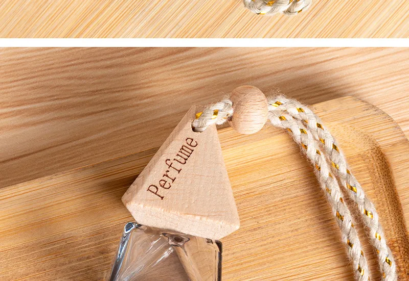 Triangle Cover Diamond Color Fire Extinguisher Bottles Car Aromatherapy Bottles Automobile Hanging Ornament Rearview Mirror Pendant Car Decoration Pendant display picture 21