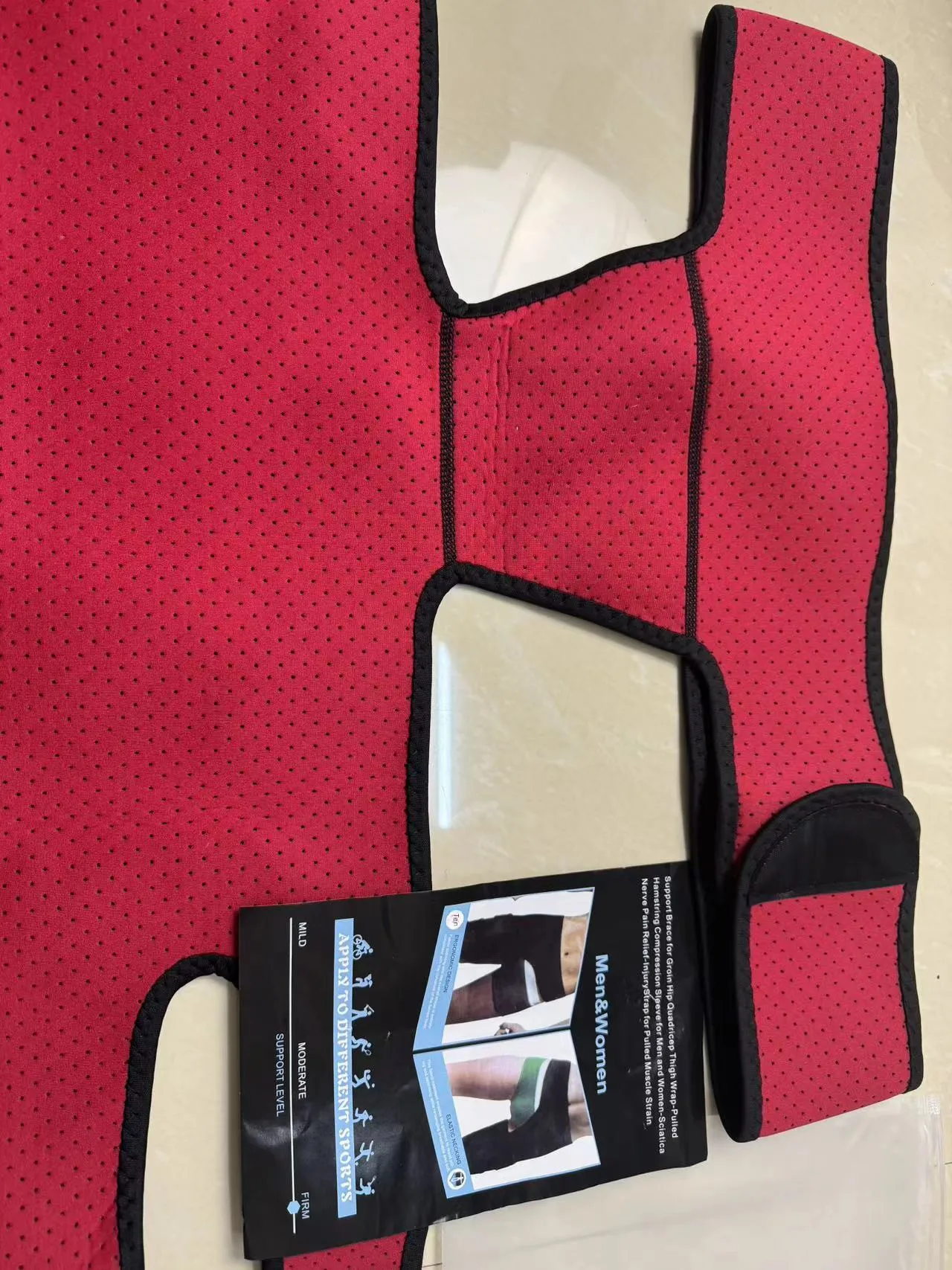 In Stock Autumn And Winter Hip Belt Sports Fitness Leggings Groin Belt Breathable Fitness Waist Support Anti-Strain Protective Gear display picture 4